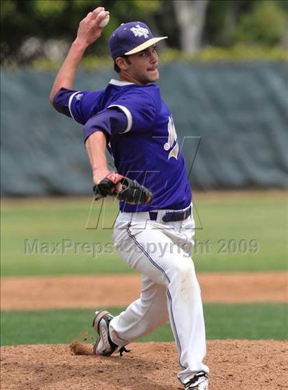 Thumbnail 2 in Mater Dei vs. Notre Dame Prep (Anderson Bat National Classic) photogallery.