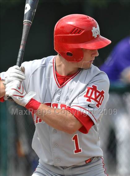 Thumbnail 3 in Mater Dei vs. Notre Dame Prep (Anderson Bat National Classic) photogallery.