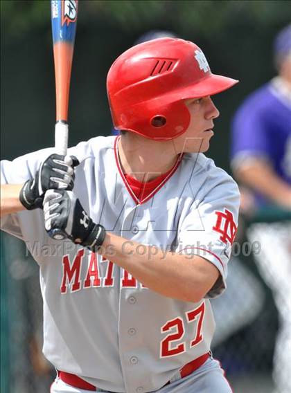 Thumbnail 3 in Mater Dei vs. Notre Dame Prep (Anderson Bat National Classic) photogallery.