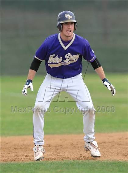Thumbnail 2 in Mater Dei vs. Notre Dame Prep (Anderson Bat National Classic) photogallery.