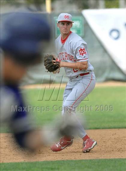 Thumbnail 2 in Mater Dei vs. Notre Dame Prep (Anderson Bat National Classic) photogallery.