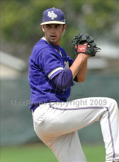 Thumbnail 3 in Mater Dei vs. Notre Dame Prep (Anderson Bat National Classic) photogallery.