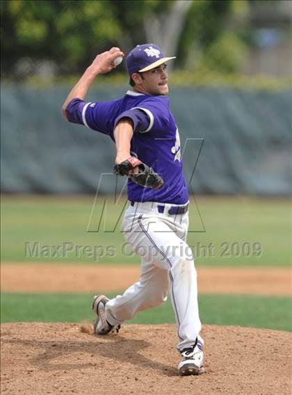 Thumbnail 2 in Mater Dei vs. Notre Dame Prep (Anderson Bat National Classic) photogallery.