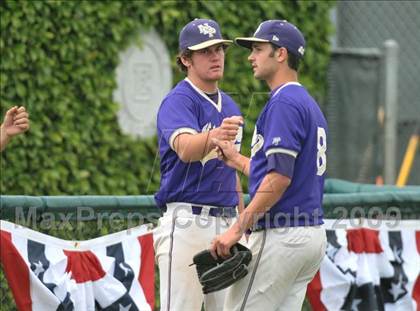 Thumbnail 3 in Mater Dei vs. Notre Dame Prep (Anderson Bat National Classic) photogallery.