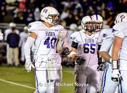 Thumbnail 2 in Colerain vs. Elder (OHSAA Division I Region 2 Semifinal) photogallery.