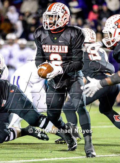 Thumbnail 1 in Colerain vs. Elder (OHSAA Division I Region 2 Semifinal) photogallery.