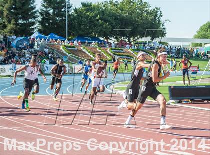 Thumbnail 1 in CIF State Track and Field Championships (Prelims Boys Track) photogallery.