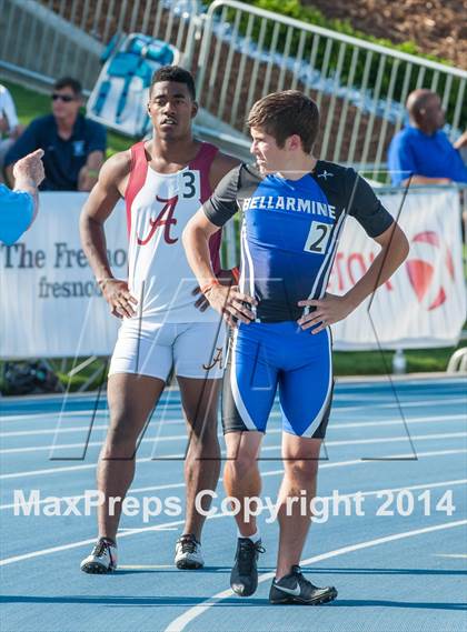 Thumbnail 1 in CIF State Track and Field Championships (Prelims Boys Track) photogallery.