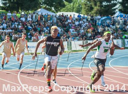 Thumbnail 2 in CIF State Track and Field Championships (Prelims Boys Track) photogallery.
