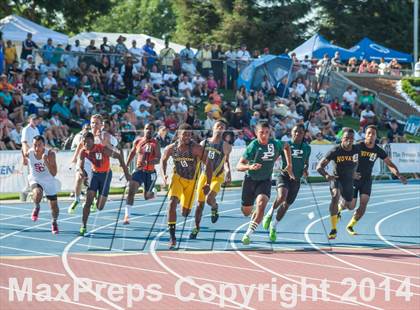 Thumbnail 1 in CIF State Track and Field Championships (Prelims Boys Track) photogallery.
