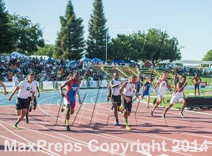 Thumbnail 1 in CIF State Track and Field Championships (Prelims Boys Track) photogallery.