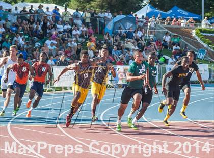 Thumbnail 2 in CIF State Track and Field Championships (Prelims Boys Track) photogallery.
