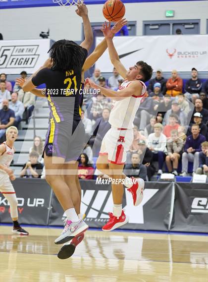 Thumbnail 2 in Montverde Academy vs. American Fork (5 for the Fight National Hoopfest) photogallery.