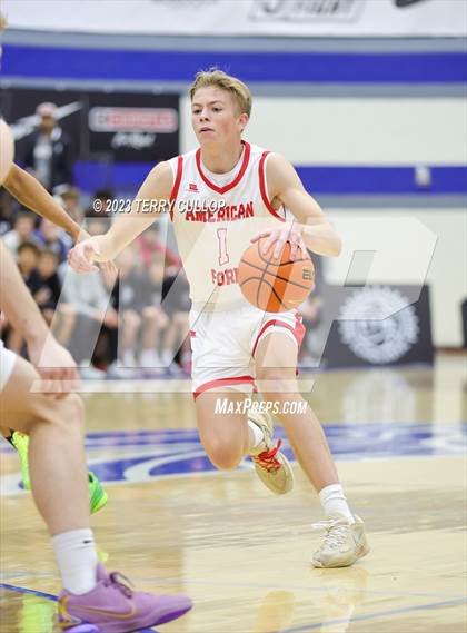 Thumbnail 2 in Montverde Academy vs. American Fork (5 for the Fight National Hoopfest) photogallery.