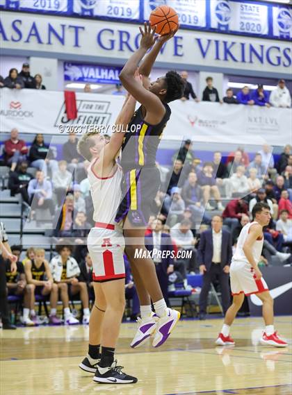 Thumbnail 3 in Montverde Academy vs. American Fork (5 for the Fight National Hoopfest) photogallery.
