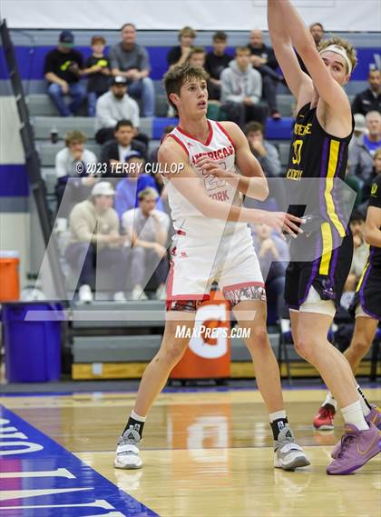 Thumbnail 1 in Montverde Academy vs. American Fork (5 for the Fight National Hoopfest) photogallery.
