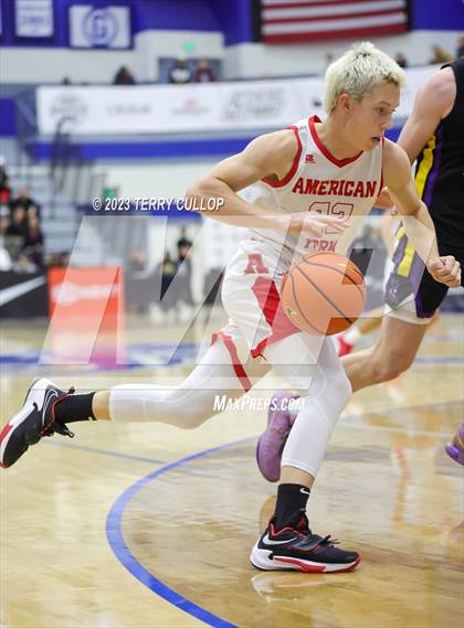 Thumbnail 3 in Montverde Academy vs. American Fork (5 for the Fight National Hoopfest) photogallery.