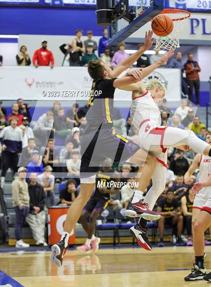 Thumbnail 1 in Montverde Academy vs. American Fork (5 for the Fight National Hoopfest) photogallery.