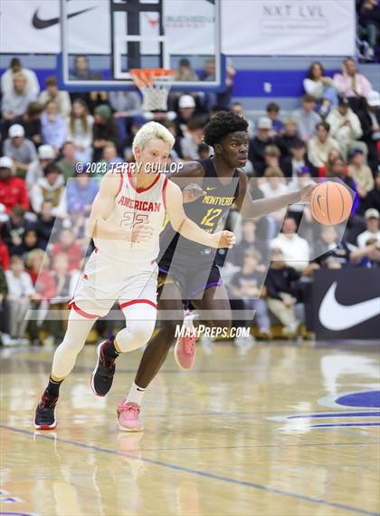Thumbnail 3 in Montverde Academy vs. American Fork (5 for the Fight National Hoopfest) photogallery.