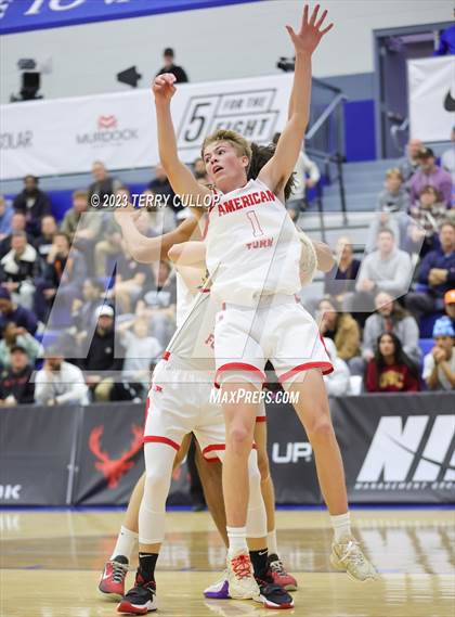 Thumbnail 2 in Montverde Academy vs. American Fork (5 for the Fight National Hoopfest) photogallery.
