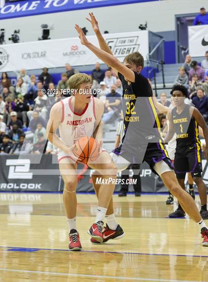 Thumbnail 1 in Montverde Academy vs. American Fork (5 for the Fight National Hoopfest) photogallery.