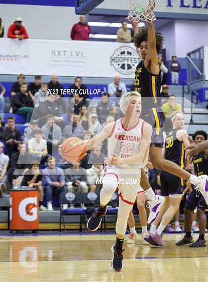 Thumbnail 1 in Montverde Academy vs. American Fork (5 for the Fight National Hoopfest) photogallery.