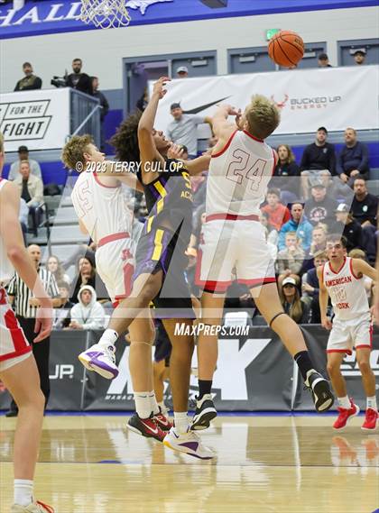 Thumbnail 1 in Montverde Academy vs. American Fork (5 for the Fight National Hoopfest) photogallery.