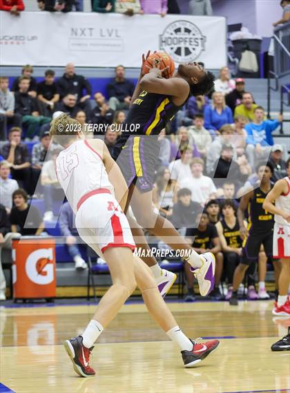 Thumbnail 3 in Montverde Academy vs. American Fork (5 for the Fight National Hoopfest) photogallery.