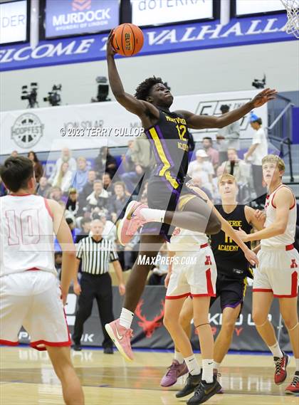 Thumbnail 2 in Montverde Academy vs. American Fork (5 for the Fight National Hoopfest) photogallery.