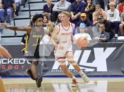 Thumbnail 1 in Montverde Academy vs. American Fork (5 for the Fight National Hoopfest) photogallery.