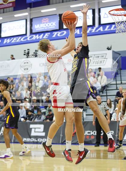 Thumbnail 3 in Montverde Academy vs. American Fork (5 for the Fight National Hoopfest) photogallery.