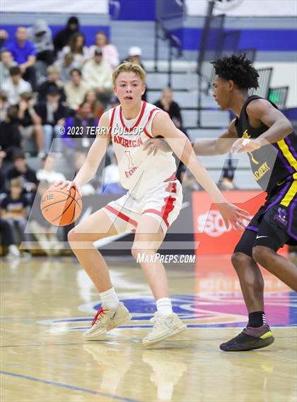 Thumbnail 3 in Montverde Academy vs. American Fork (5 for the Fight National Hoopfest) photogallery.