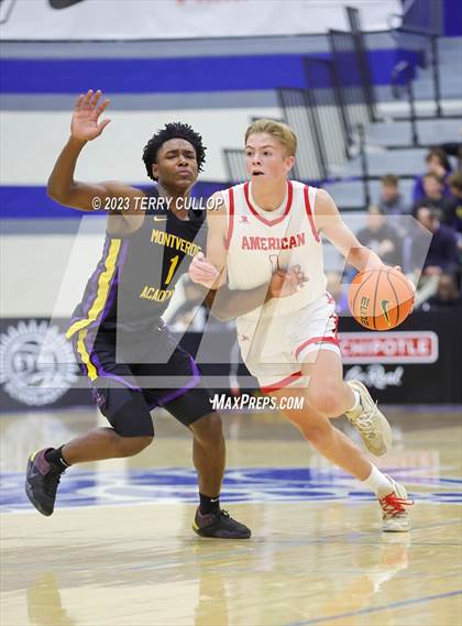 Thumbnail 2 in Montverde Academy vs. American Fork (5 for the Fight National Hoopfest) photogallery.