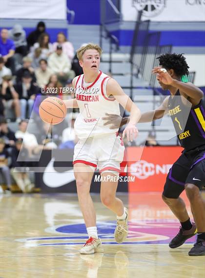 Thumbnail 2 in Montverde Academy vs. American Fork (5 for the Fight National Hoopfest) photogallery.