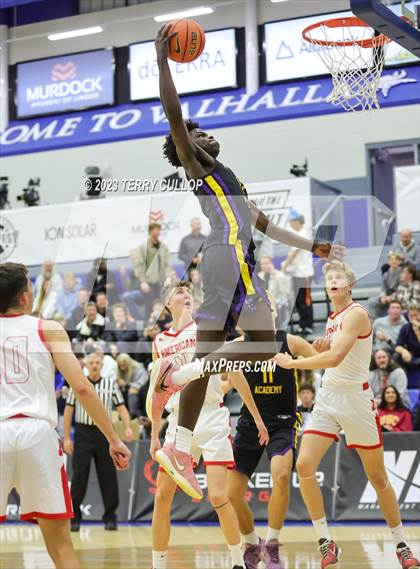 Thumbnail 1 in Montverde Academy vs. American Fork (5 for the Fight National Hoopfest) photogallery.