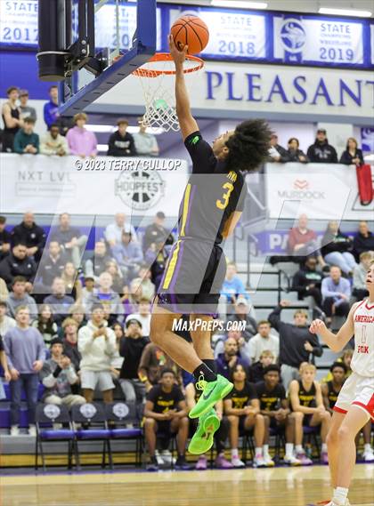 Thumbnail 2 in Montverde Academy vs. American Fork (5 for the Fight National Hoopfest) photogallery.