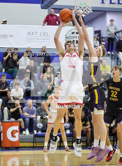 Thumbnail 1 in Montverde Academy vs. American Fork (5 for the Fight National Hoopfest) photogallery.