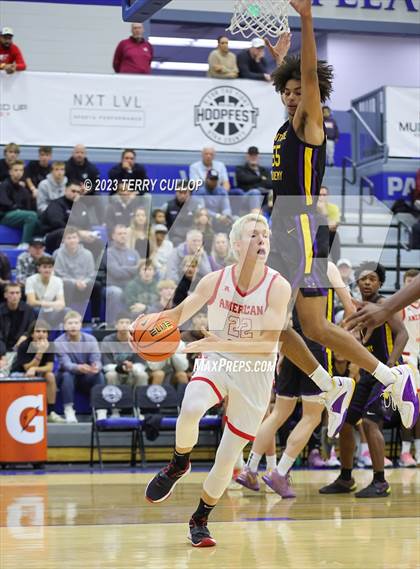 Thumbnail 3 in Montverde Academy vs. American Fork (5 for the Fight National Hoopfest) photogallery.