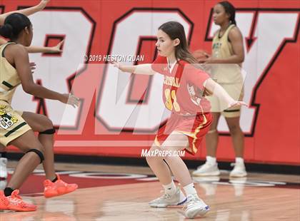 Thumbnail 1 in Cathedral Catholic vs. Long Beach Poly (Troy Classic) photogallery.