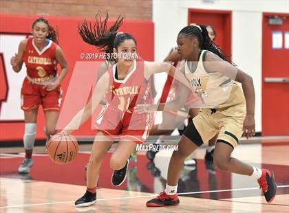 Thumbnail 1 in Cathedral Catholic vs. Long Beach Poly (Troy Classic) photogallery.