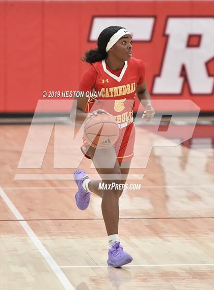 Thumbnail 1 in Cathedral Catholic vs. Long Beach Poly (Troy Classic) photogallery.