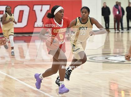 Thumbnail 3 in Cathedral Catholic vs. Long Beach Poly (Troy Classic) photogallery.