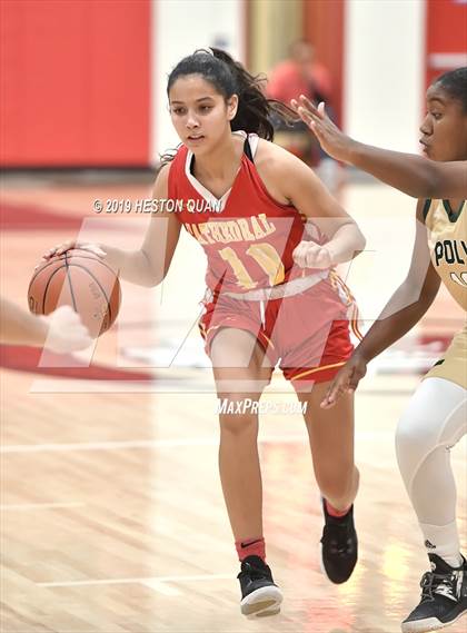Thumbnail 3 in Cathedral Catholic vs. Long Beach Poly (Troy Classic) photogallery.