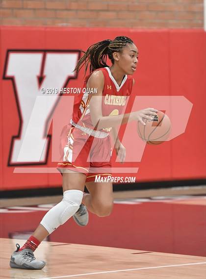 Thumbnail 1 in Cathedral Catholic vs. Long Beach Poly (Troy Classic) photogallery.
