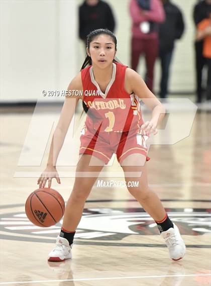 Thumbnail 2 in Cathedral Catholic vs. Long Beach Poly (Troy Classic) photogallery.