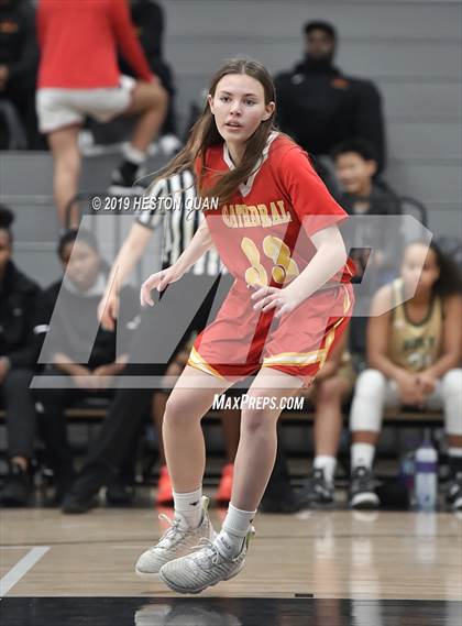 Thumbnail 2 in Cathedral Catholic vs. Long Beach Poly (Troy Classic) photogallery.