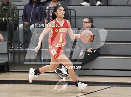 Thumbnail 2 in Cathedral Catholic vs. Long Beach Poly (Troy Classic) photogallery.
