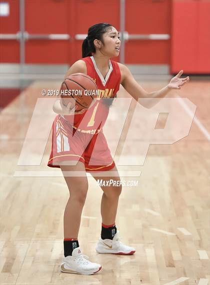 Thumbnail 2 in Cathedral Catholic vs. Long Beach Poly (Troy Classic) photogallery.