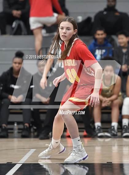 Thumbnail 1 in Cathedral Catholic vs. Long Beach Poly (Troy Classic) photogallery.