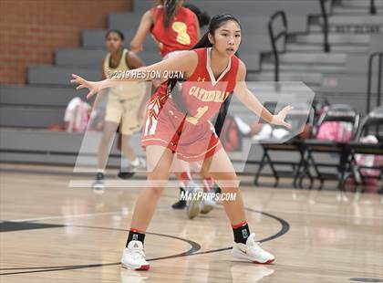 Thumbnail 2 in Cathedral Catholic vs. Long Beach Poly (Troy Classic) photogallery.